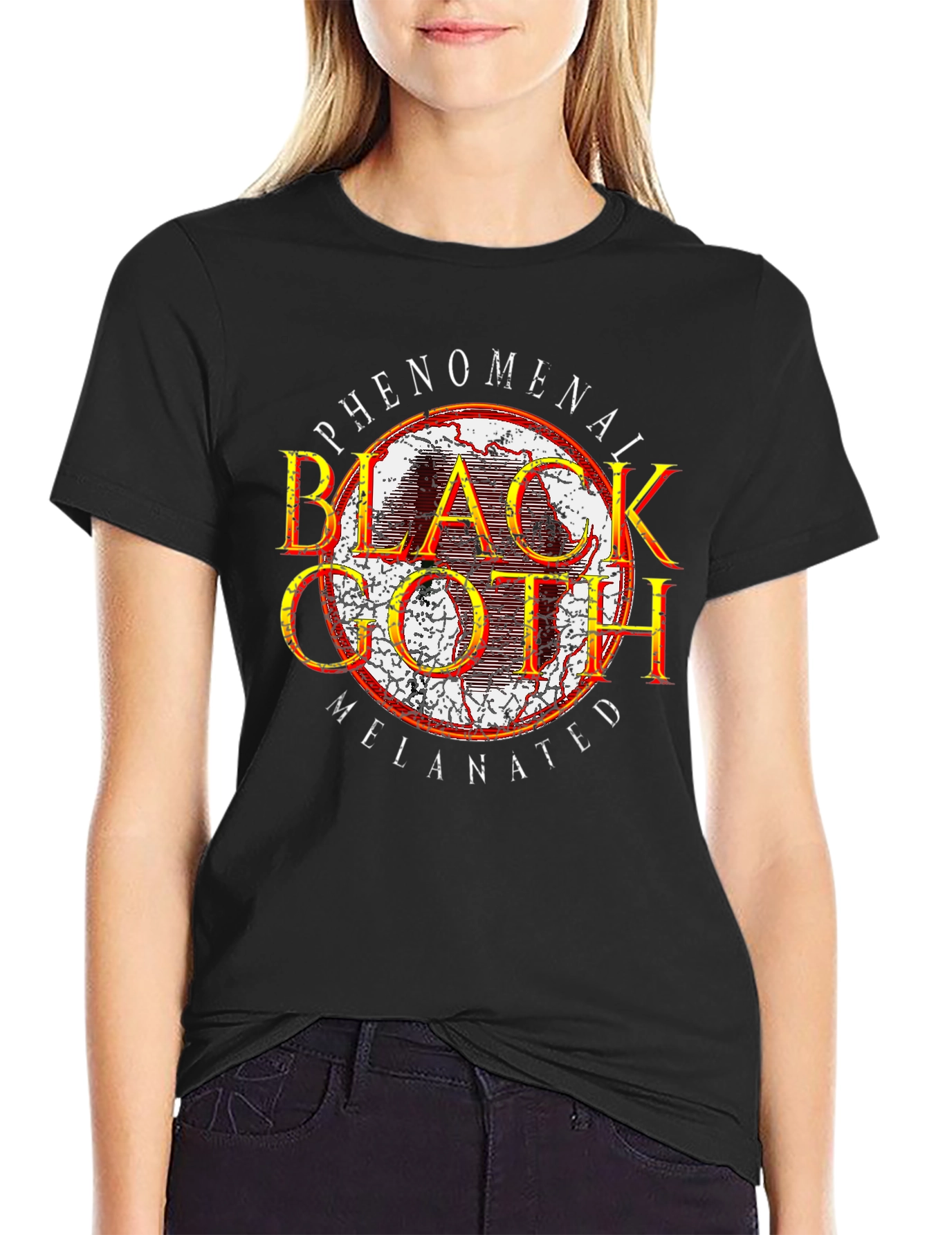 Phenomenal Black Goth Melanated T-Shirt