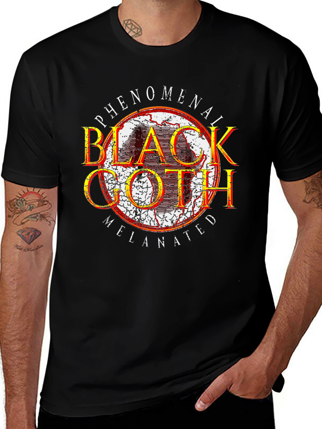 Phenomenal Black Goth Melanated T-Shirt