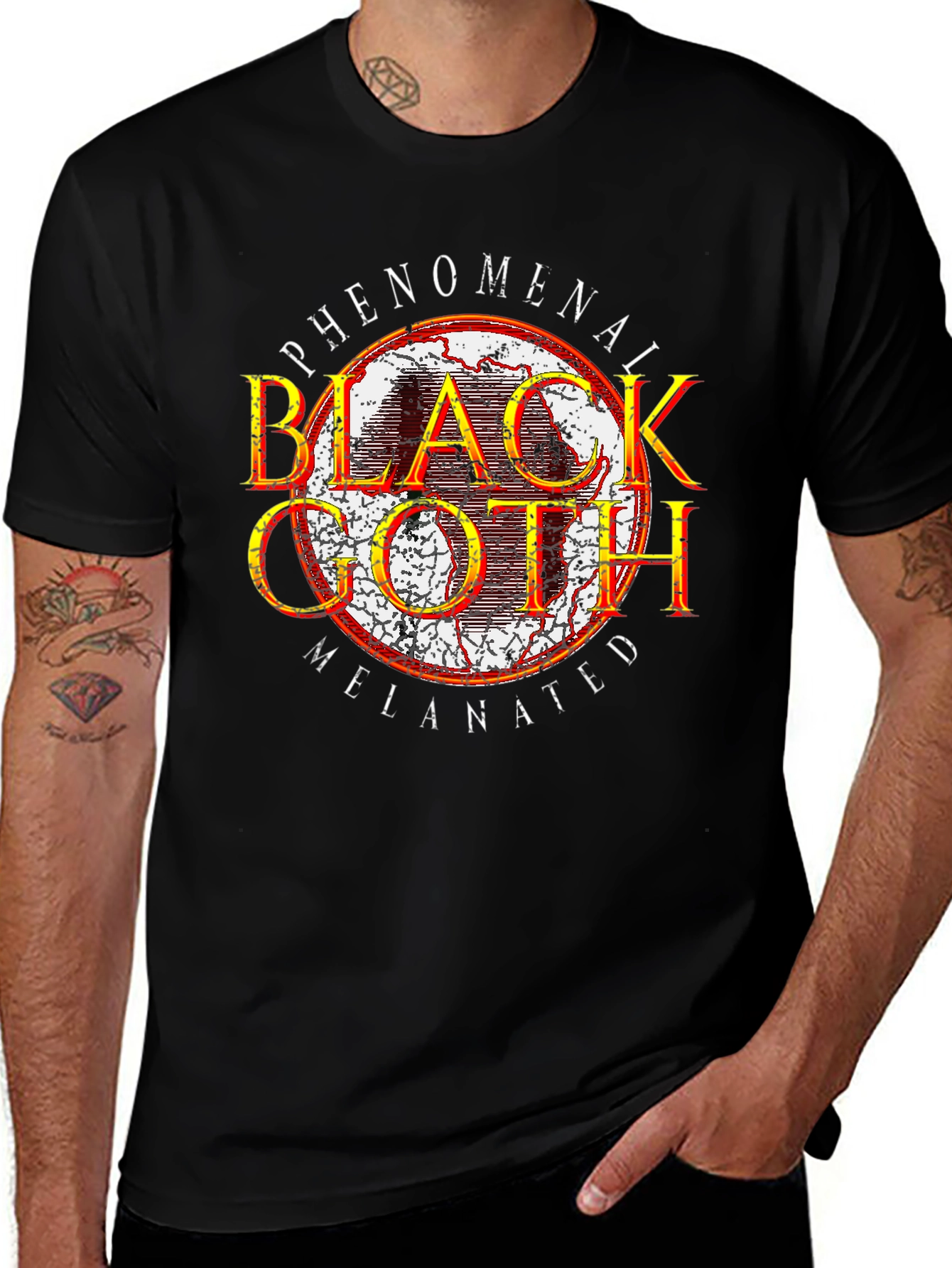 Phenomenal Black Goth Melanated T-Shirt
