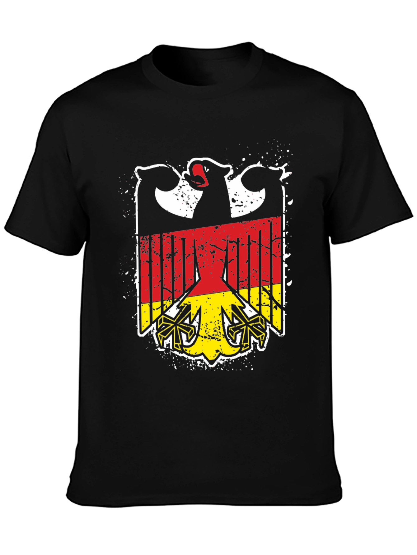Germany Eagle T-Shirt - Black German Pride Tee
