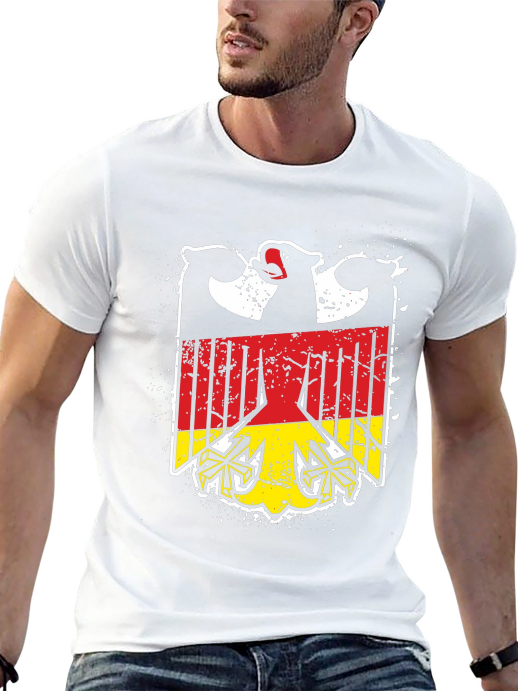 Germany Eagle T-Shirt - Black German Pride Tee