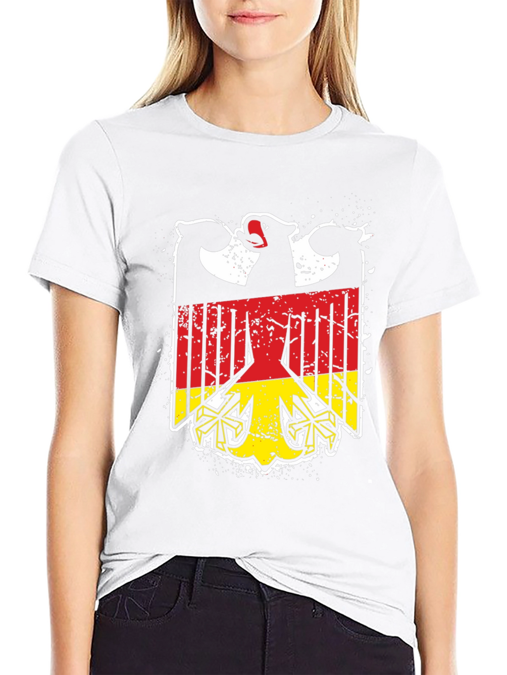 Germany Eagle T-Shirt - Black German Pride Tee
