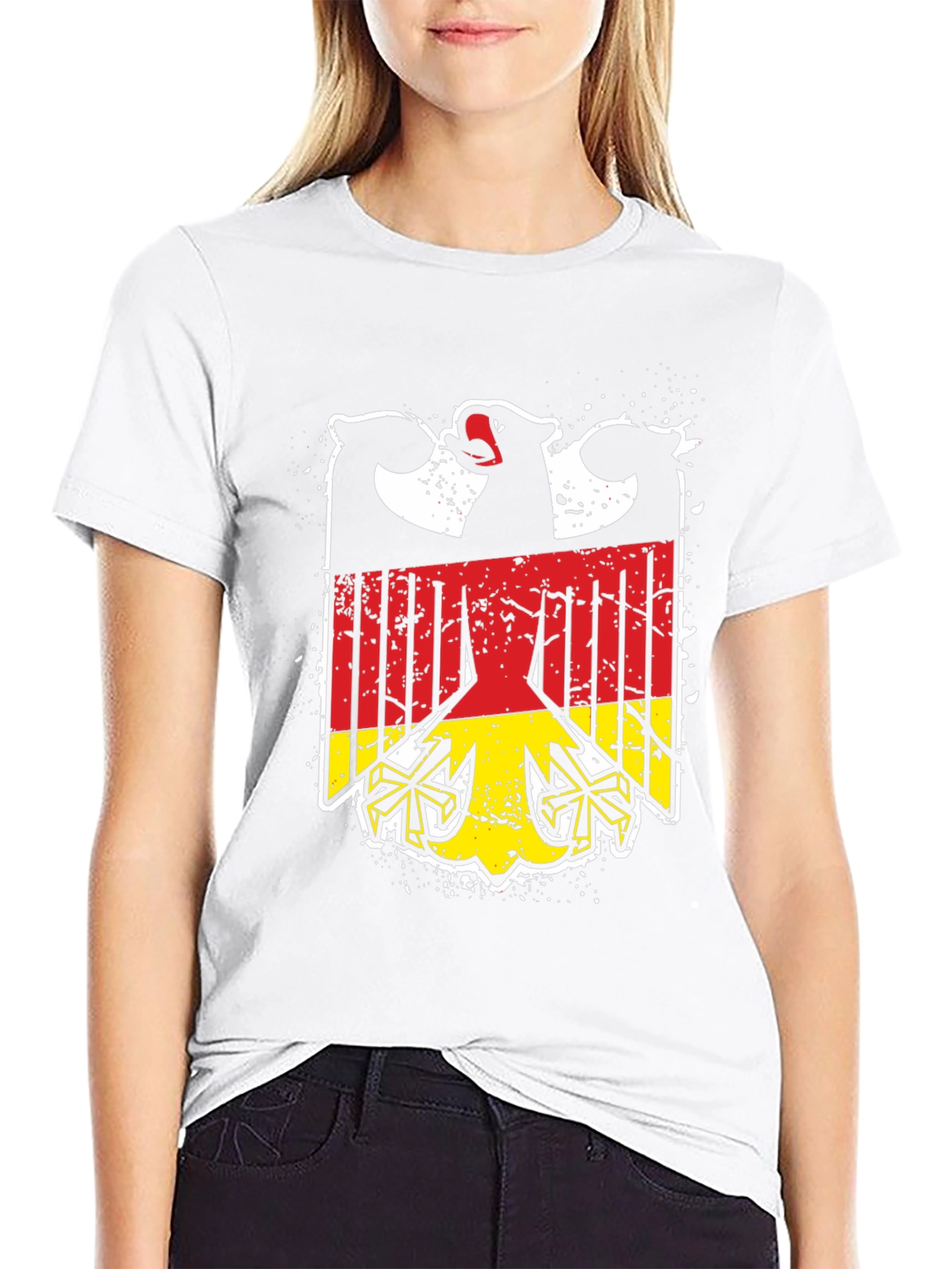 Germany Eagle T-Shirt - Black German Pride Tee
