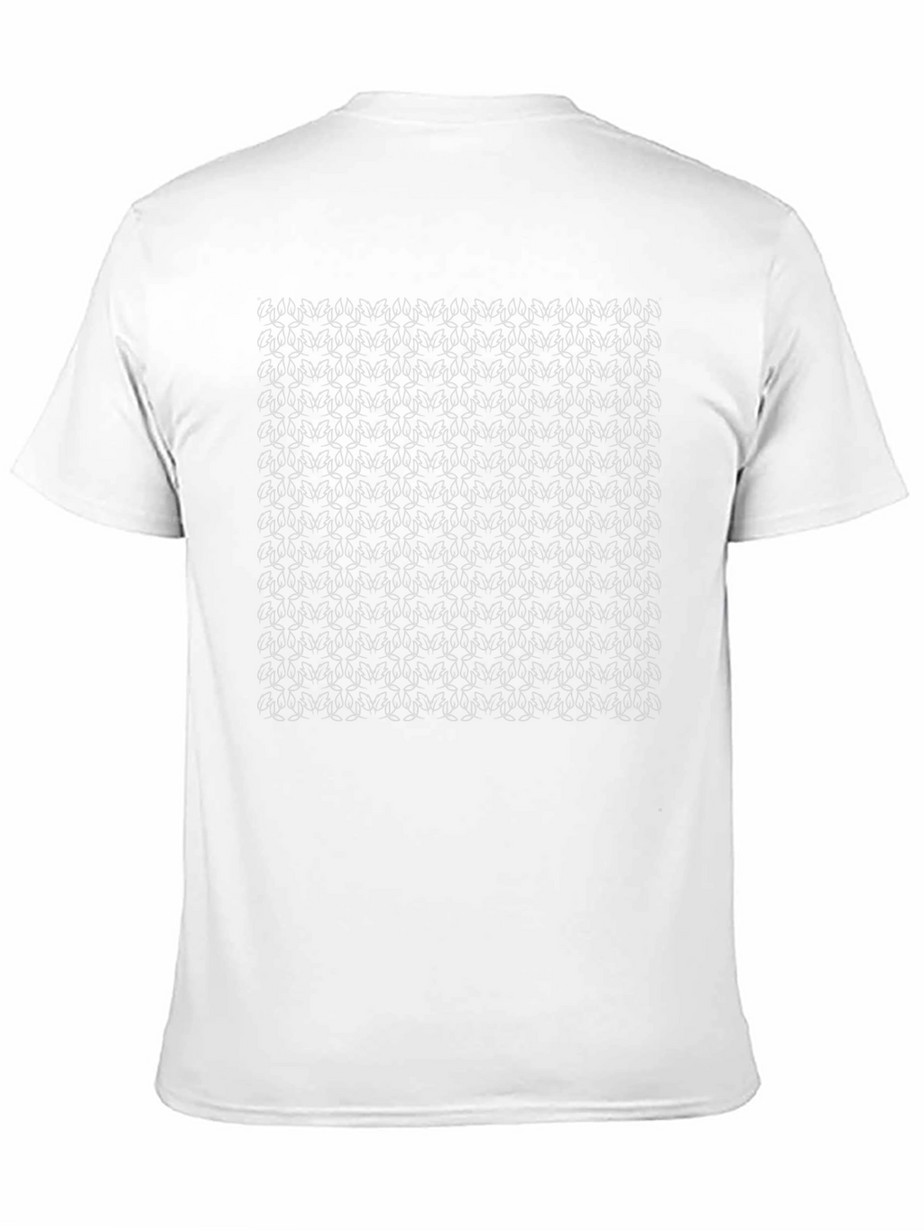 Abstract Geometric Pattern Black T-Shirt
