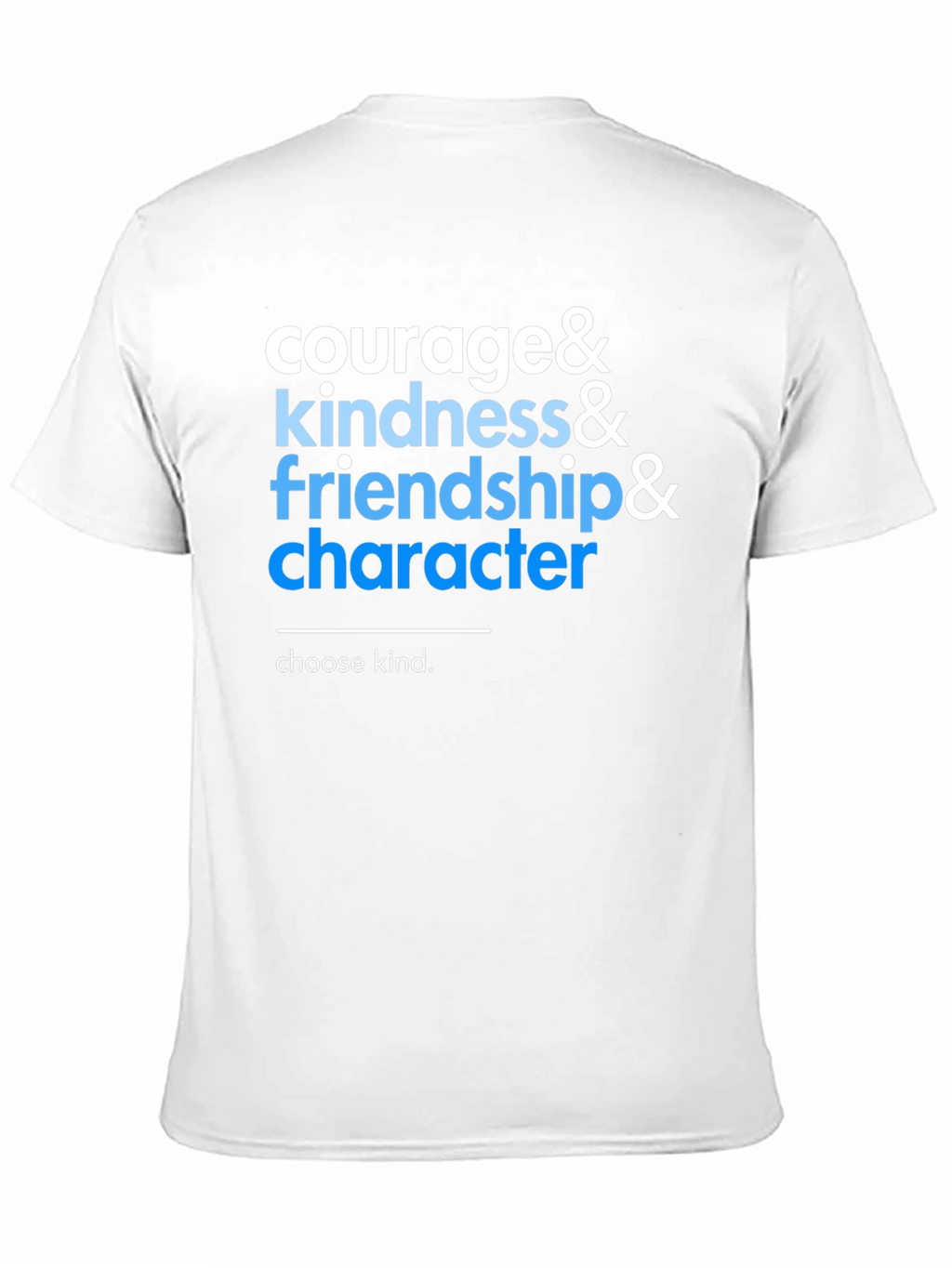 Courage Kindness Friendship Character T-Shirt