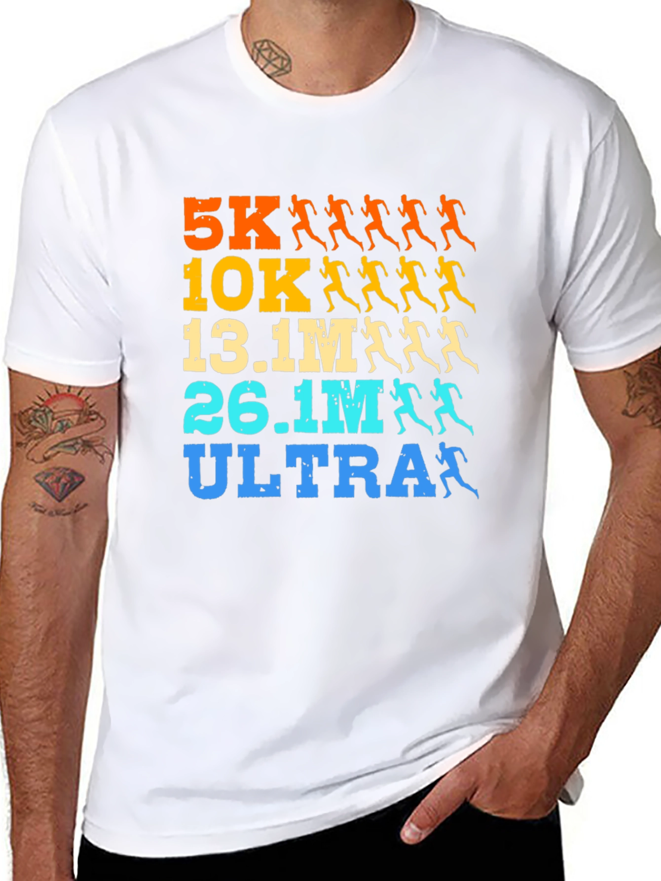 Runner Distances Graphic Tee - 5k to Ultra