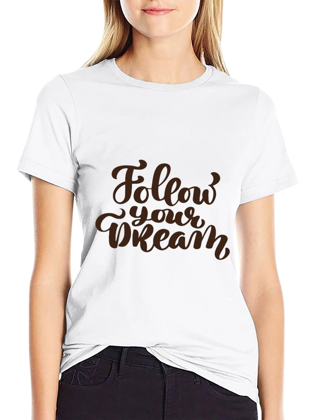 Follow Your Dream Black T-Shirt