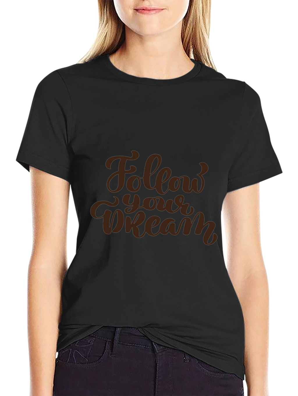 Follow Your Dream Black T-Shirt