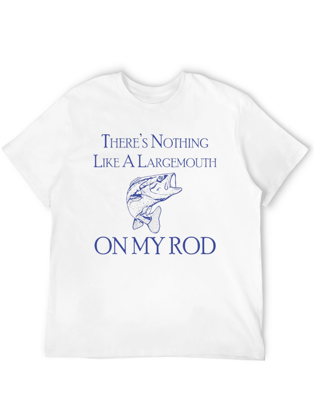 Largemouth Bass Fishing T-Shirt - On My Rod Design