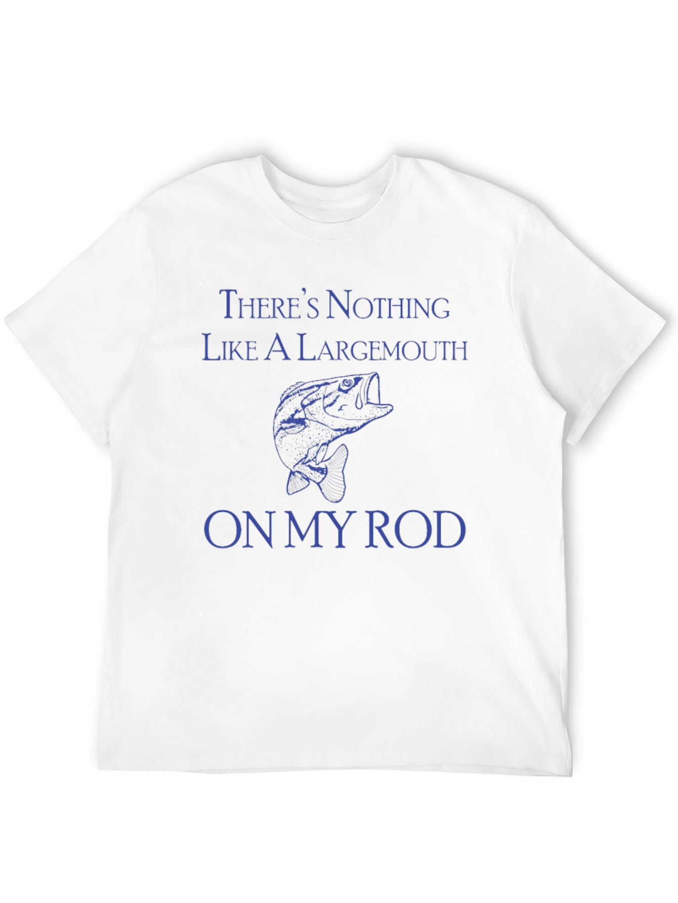 Largemouth Bass Fishing T-Shirt - On My Rod Design