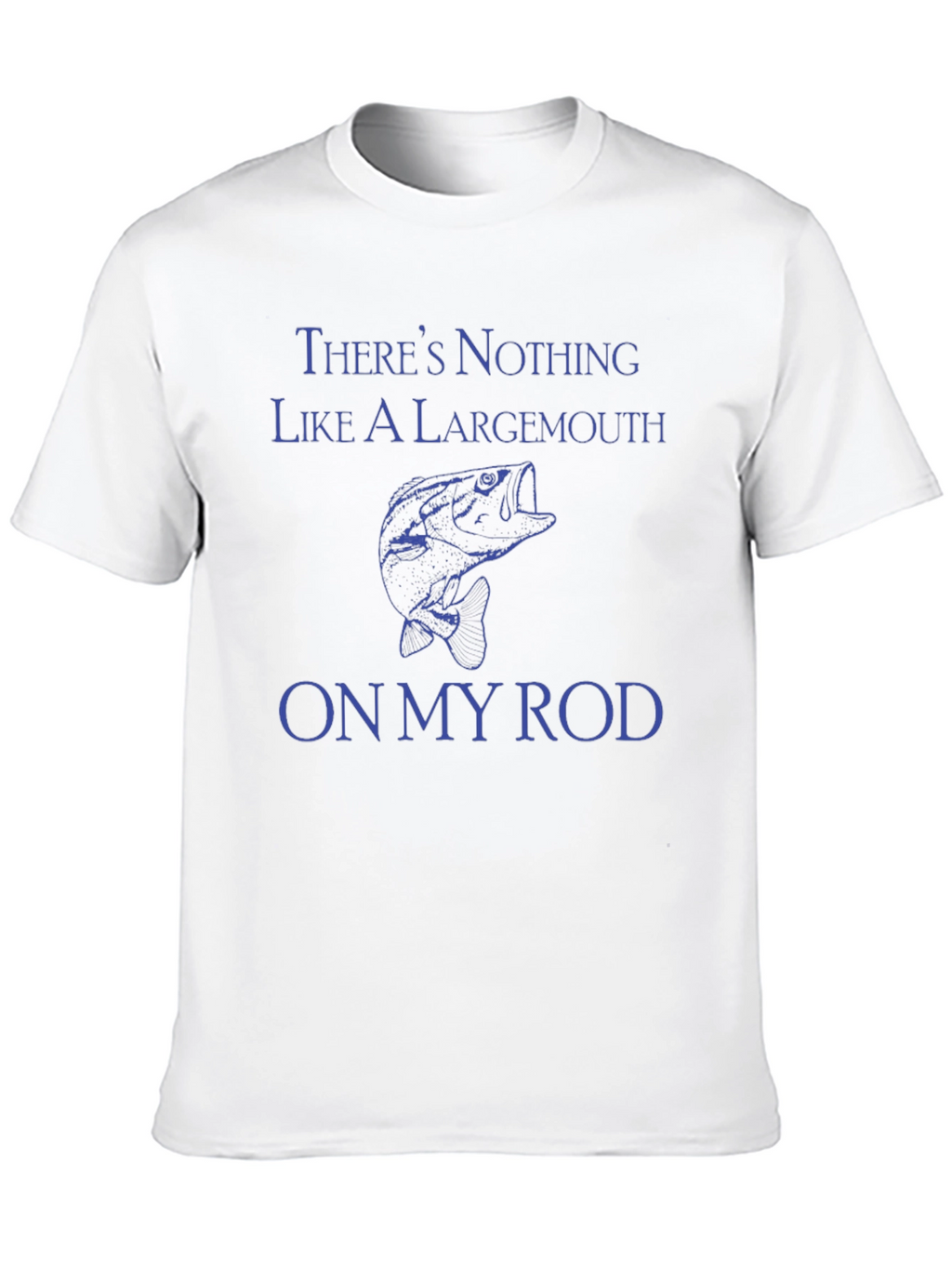 Largemouth Bass Fishing T-Shirt - On My Rod Design