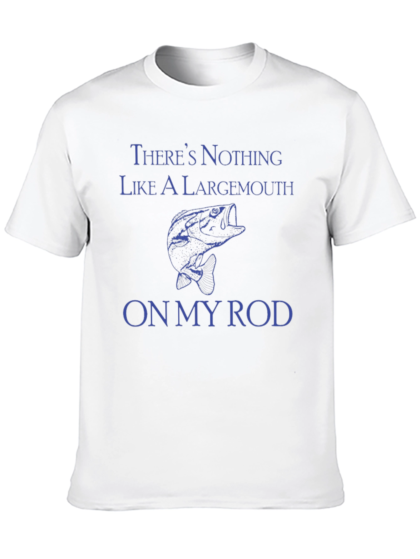 Largemouth Bass Fishing T-Shirt - On My Rod Design