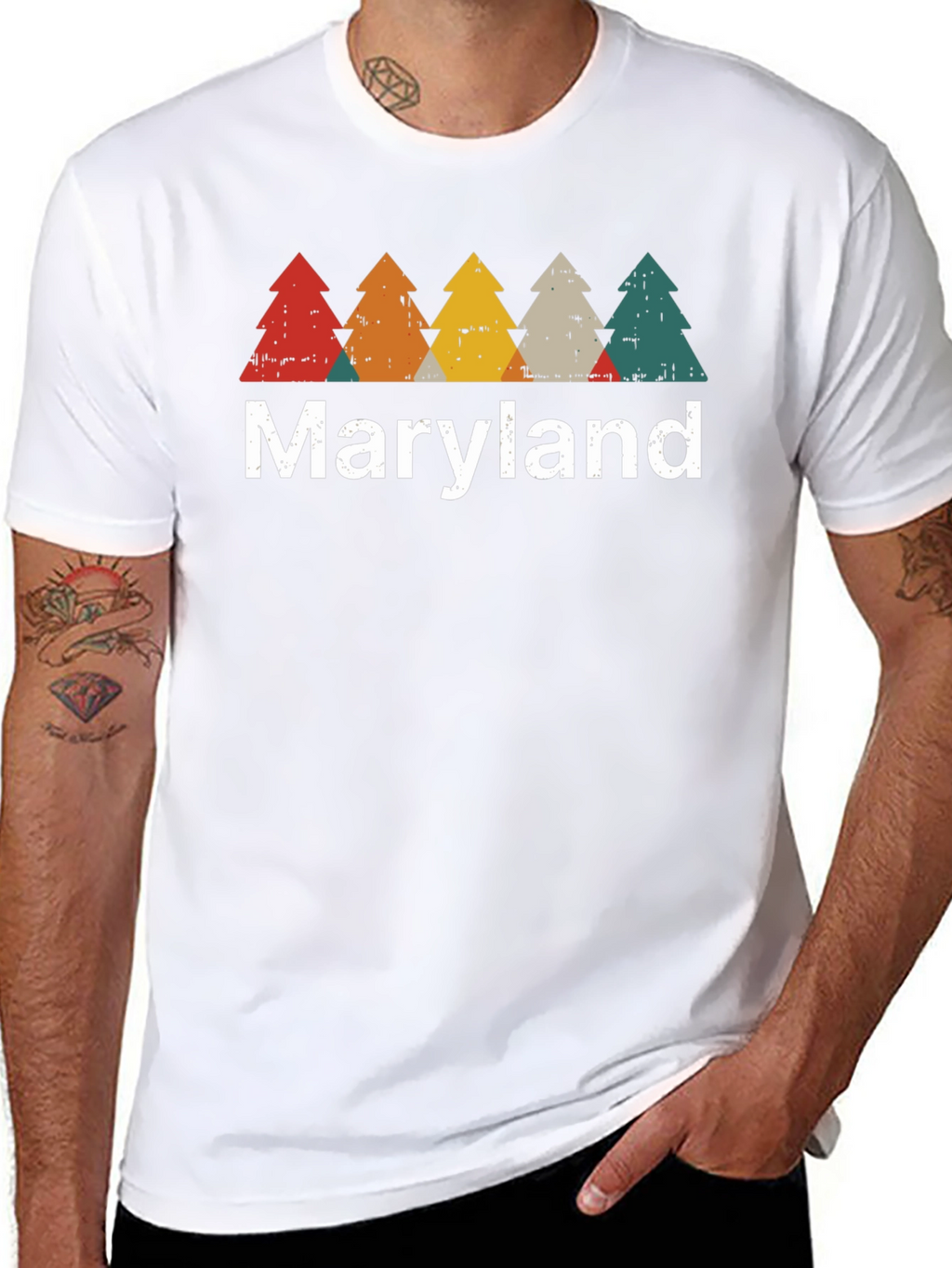 Maryland Trees Graphic Tee