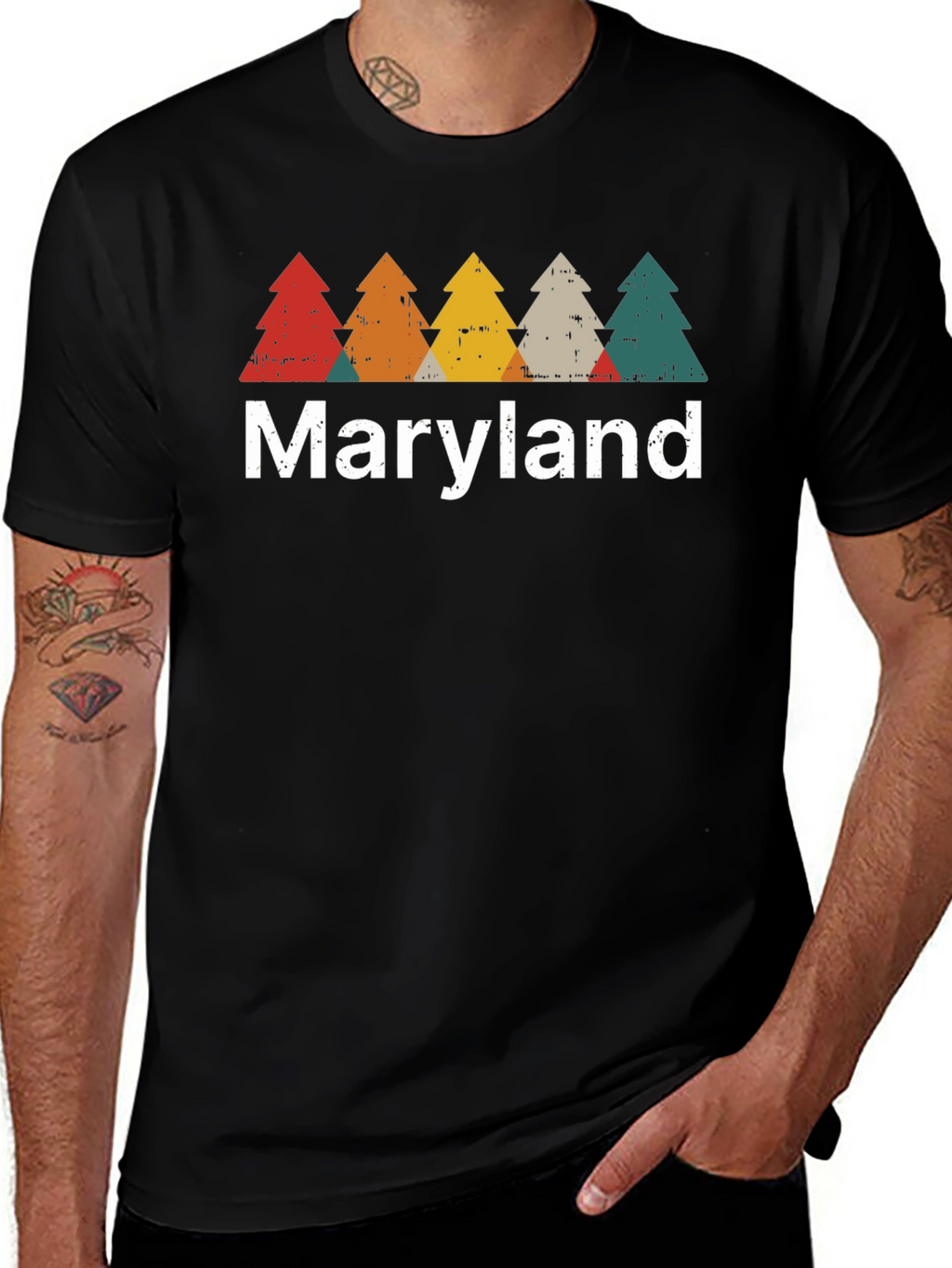 Maryland Trees Graphic Tee