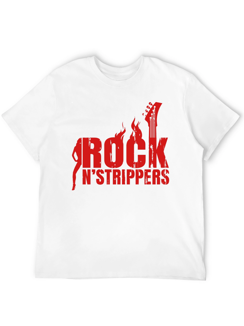 Rock N Strippers Graphic T-Shirt - Mens Black Tee