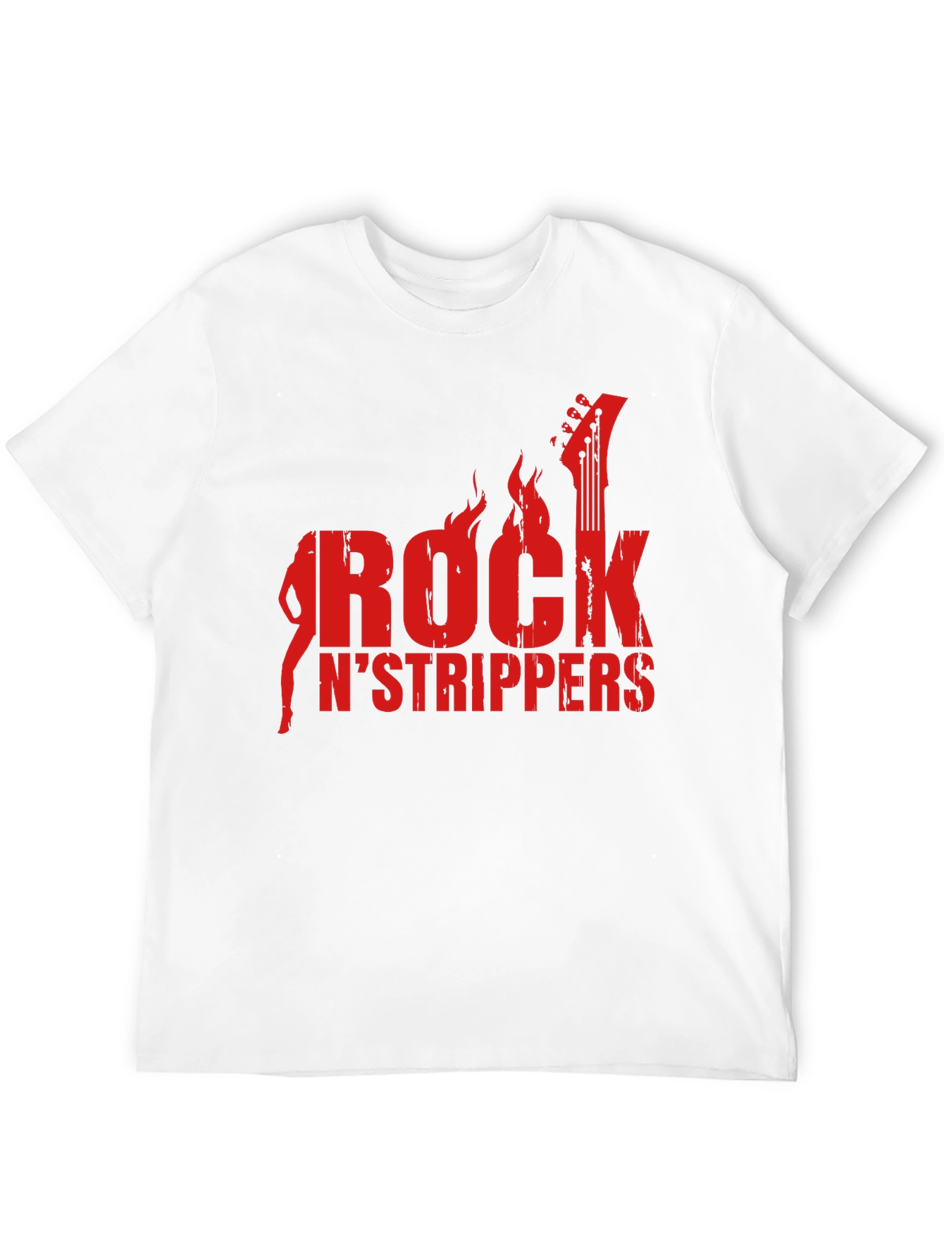 Rock N Strippers Graphic T-Shirt - Mens Black Tee