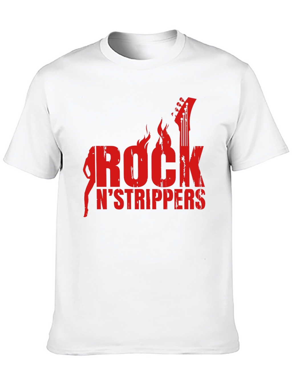 Rock N Strippers Graphic T-Shirt - Mens Black Tee