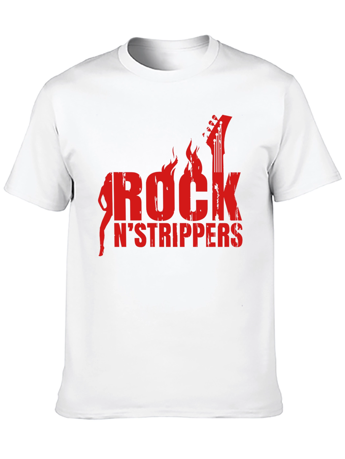 Rock N Strippers Graphic T-Shirt - Mens Black Tee