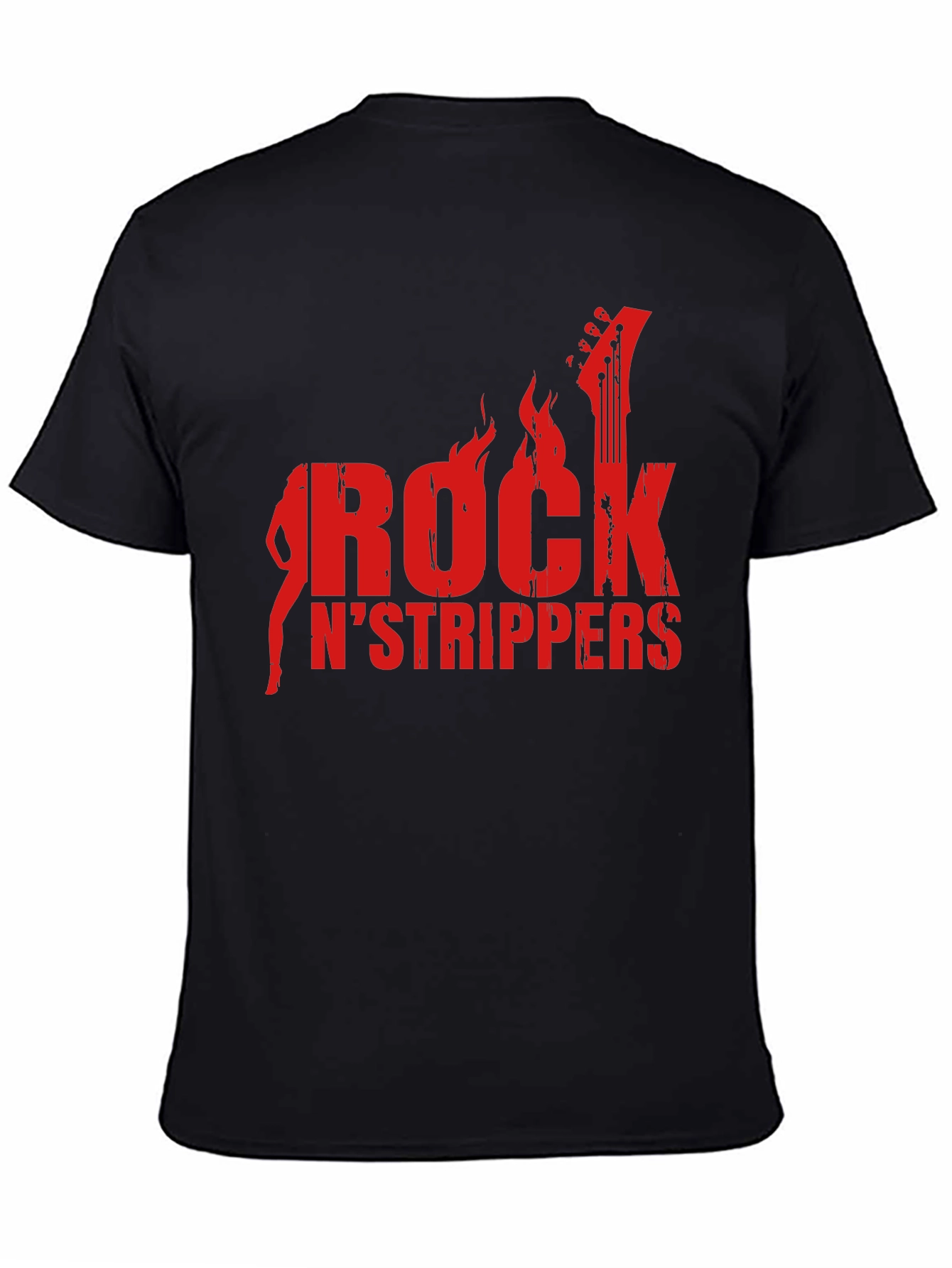 Rock N Strippers Graphic T-Shirt - Mens Black Tee