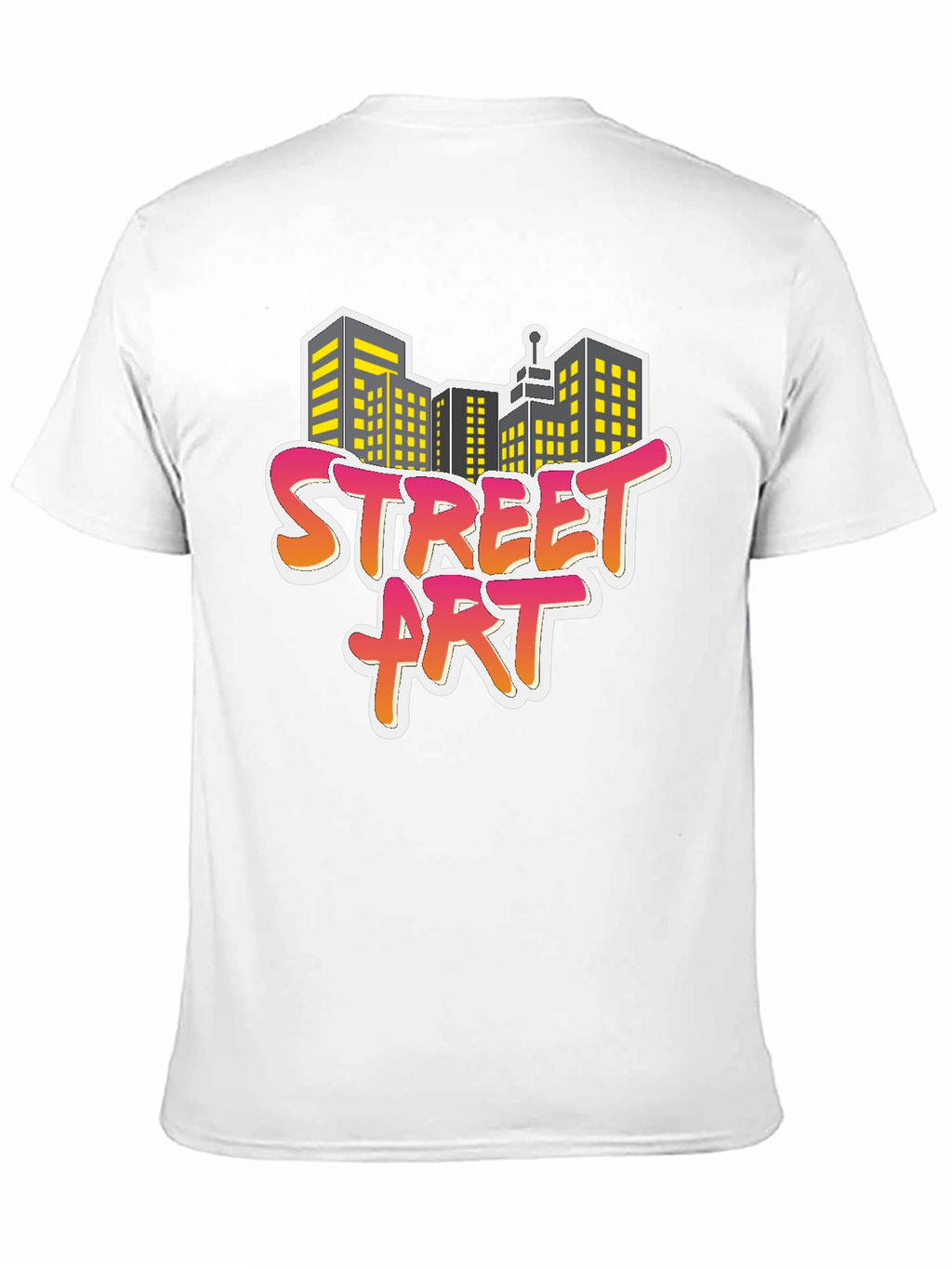 Street Art Cityscape Graphic Tee - Urban Style