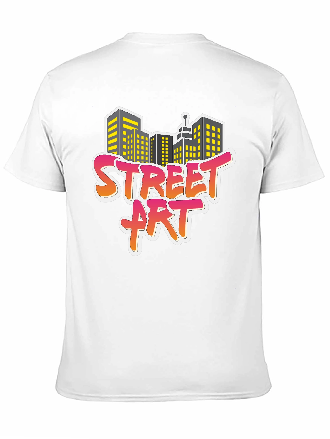 Street Art Cityscape Graphic Tee - Urban Style