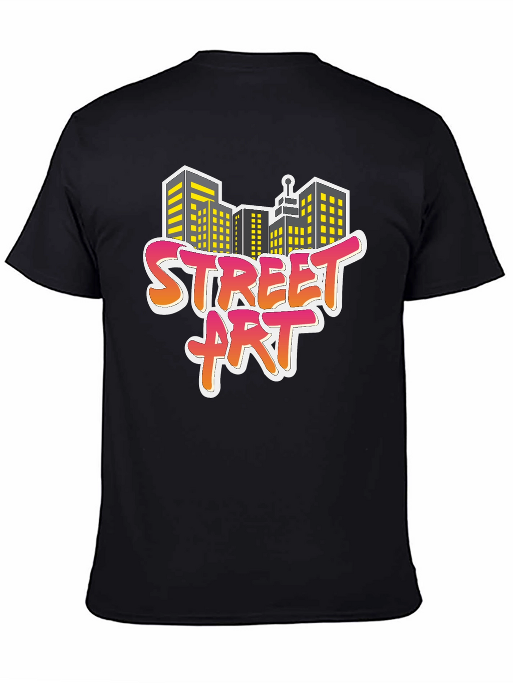 Street Art Cityscape Graphic Tee - Urban Style