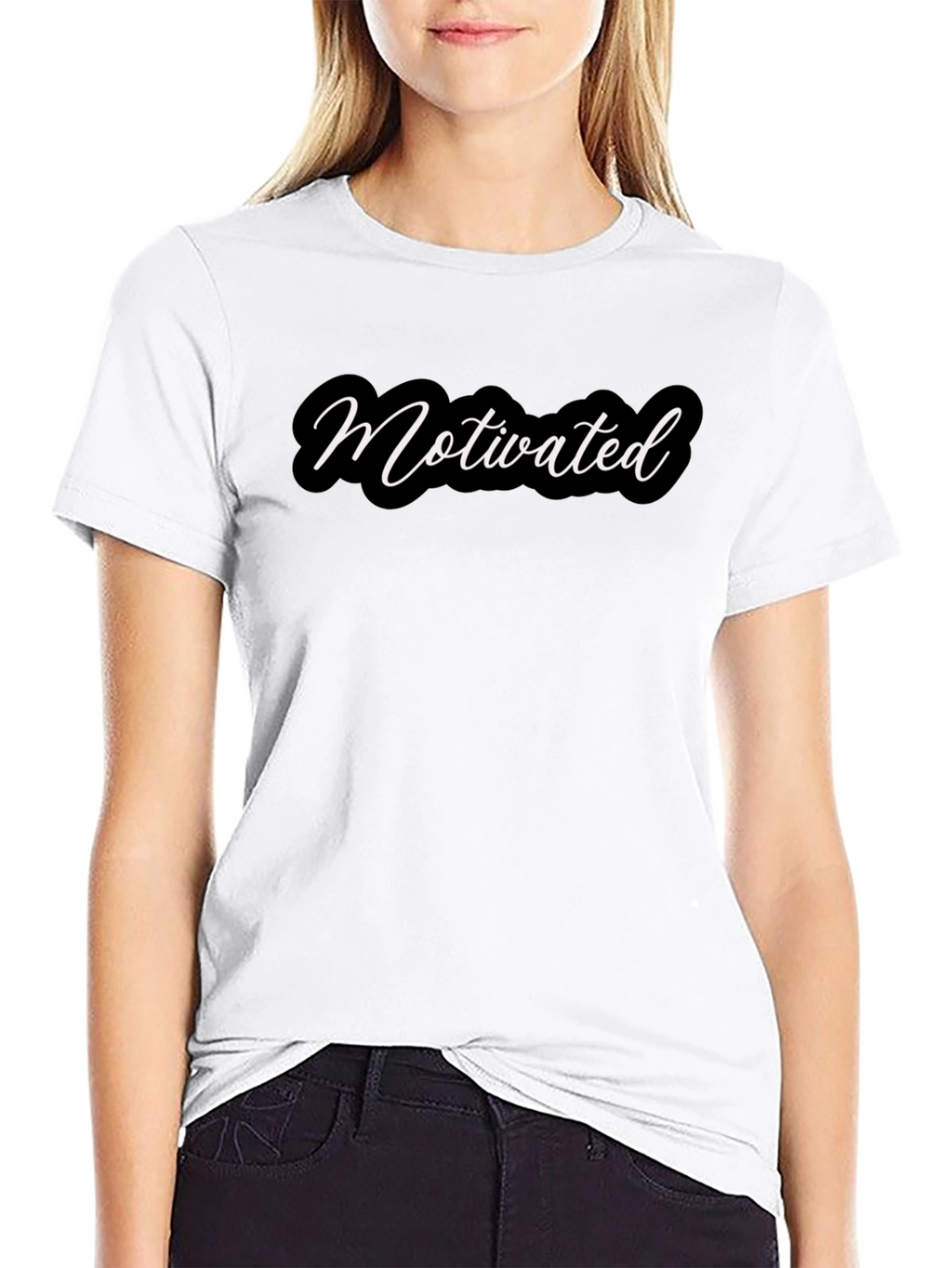 Motivated Black T-Shirt
