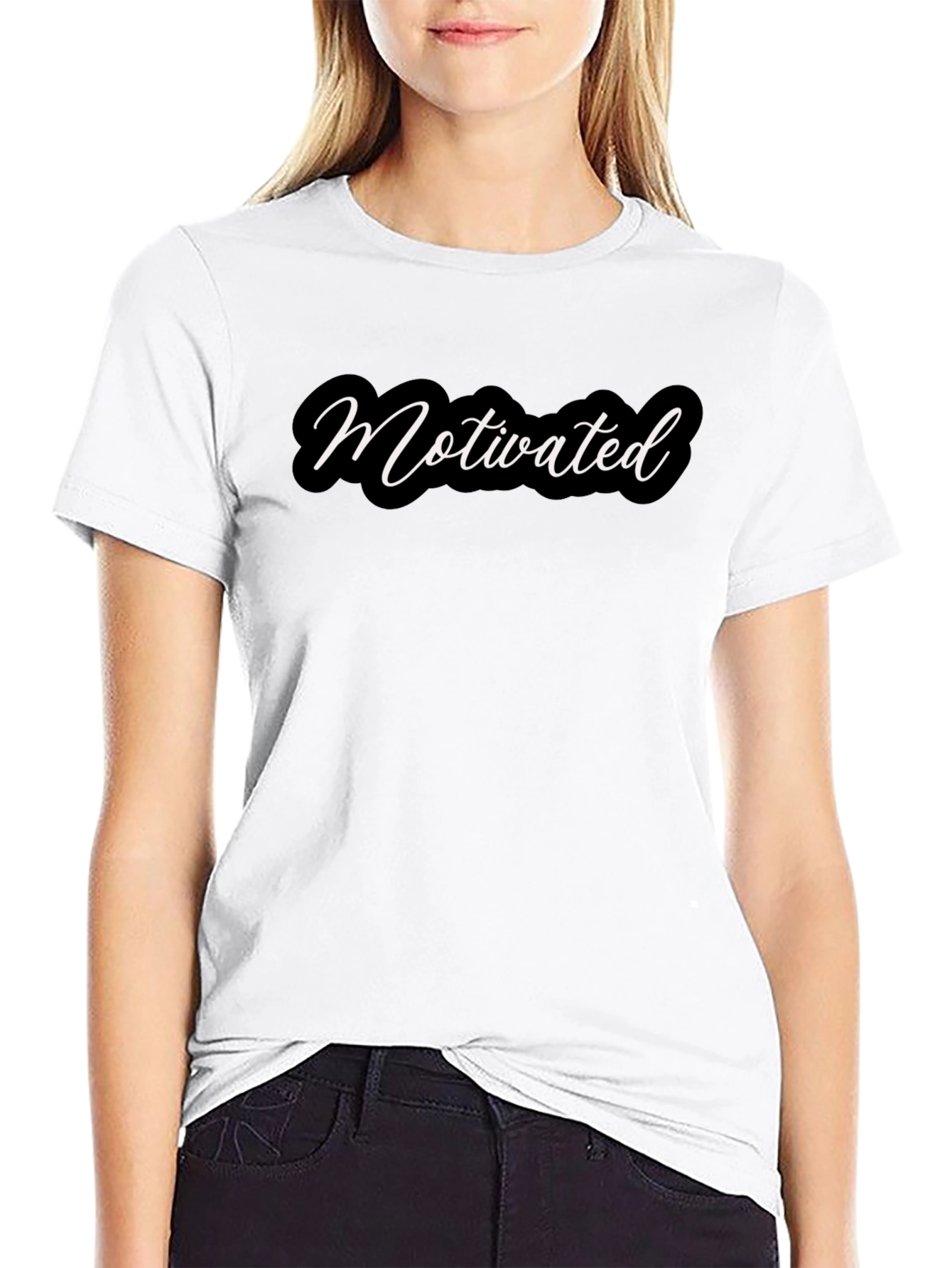 Motivated Black T-Shirt