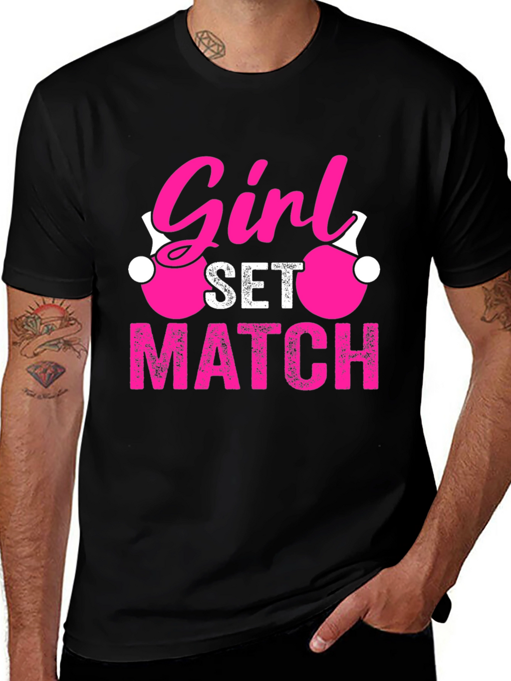 Girl Set Match T-Shirt | Tennis Apparel