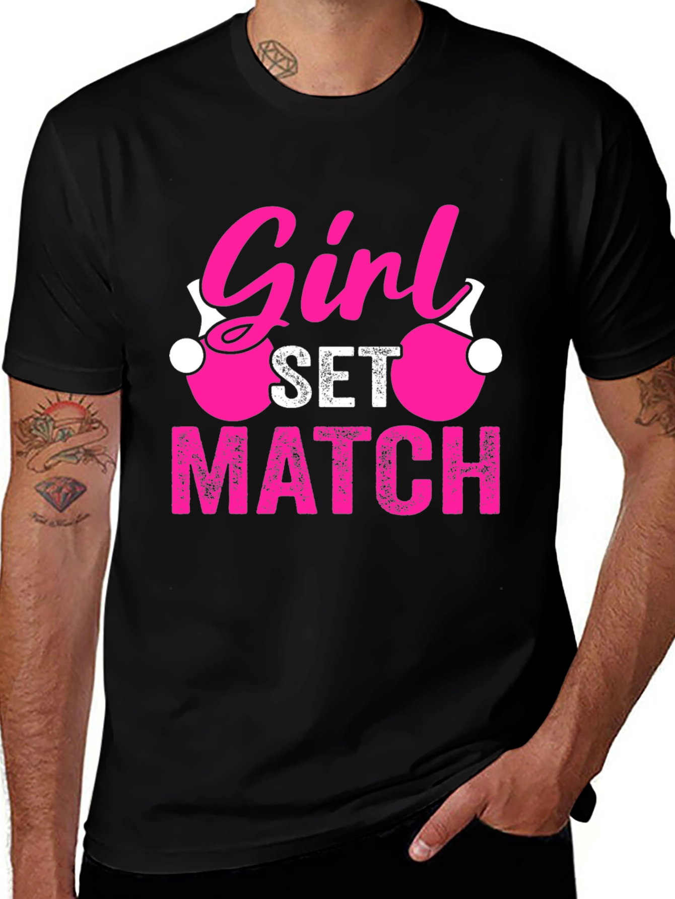 Girl Set Match T-Shirt | Tennis Apparel