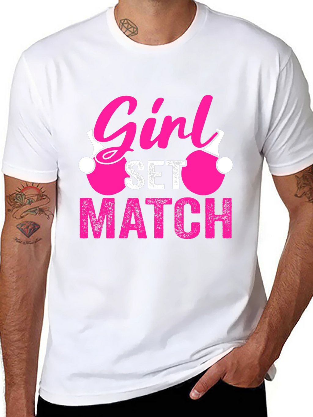 Girl Set Match T-Shirt | Tennis Apparel