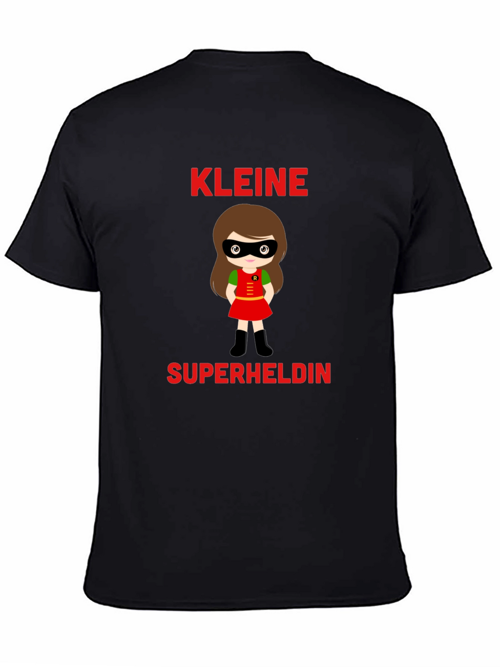 Kleine Superheldin T-Shirt - Cute Superhero Girl Tee