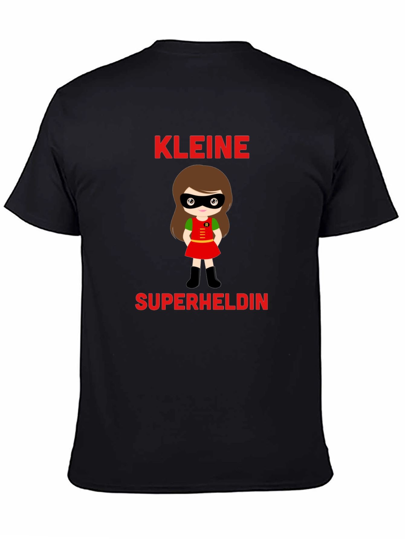Kleine Superheldin T-Shirt - Cute Superhero Girl Tee