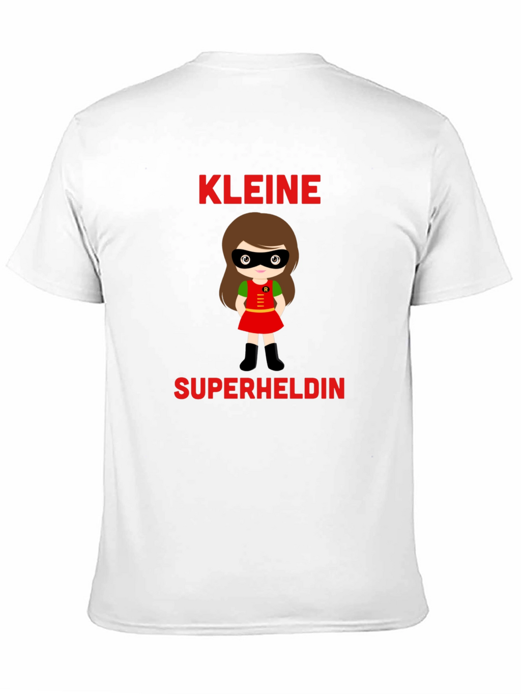 Kleine Superheldin T-Shirt - Cute Superhero Girl Tee
