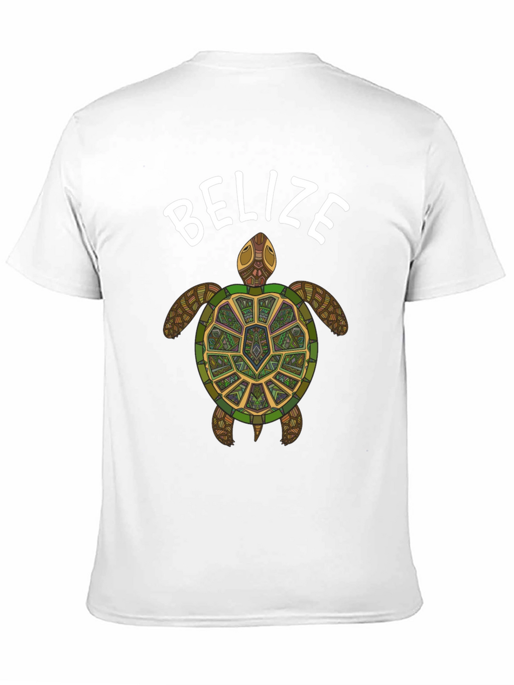 Belize Turtle Graphic Tee - Stylish Casual Wear