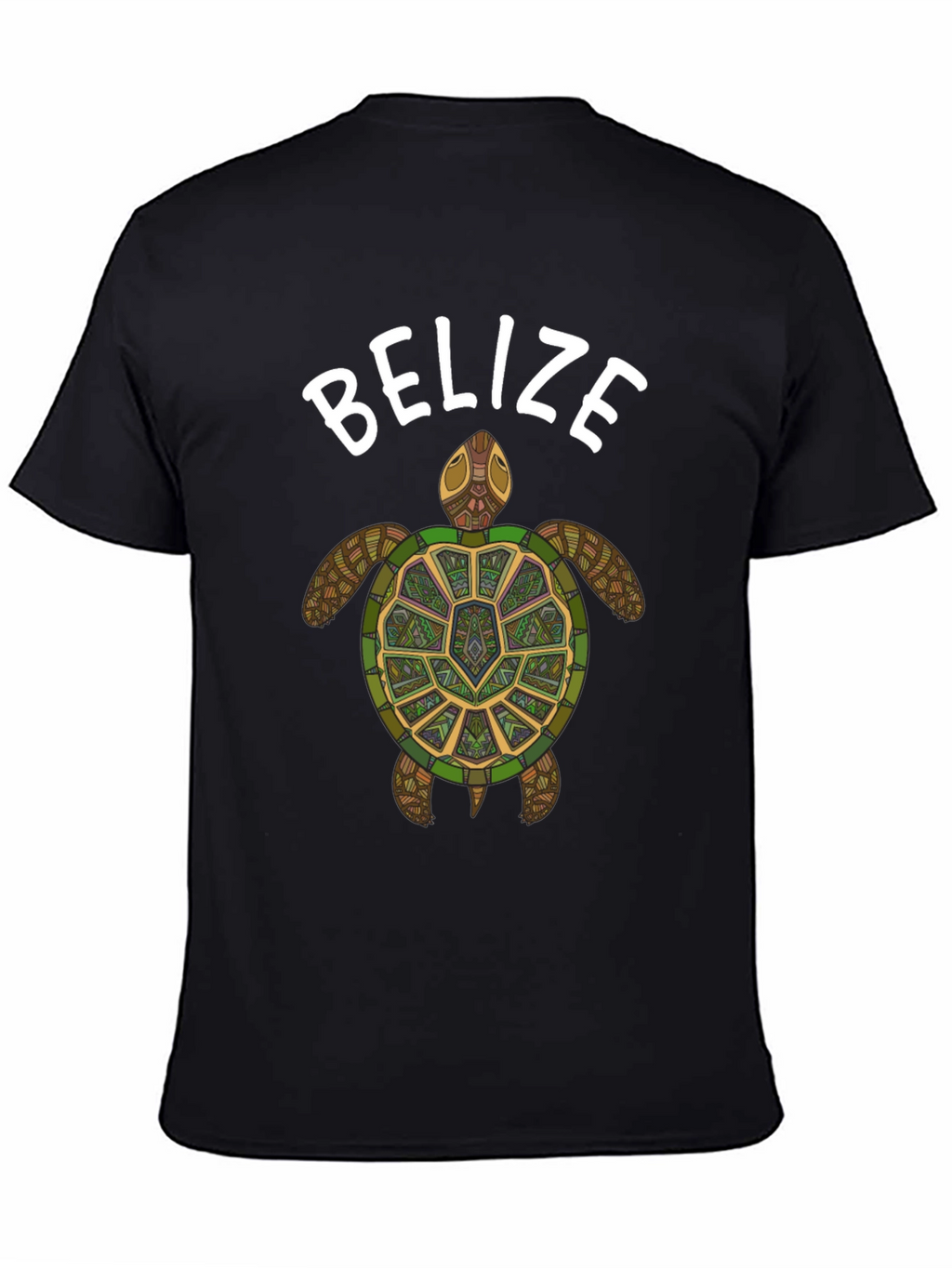 Belize Turtle Graphic Tee - Stylish Casual Wear
