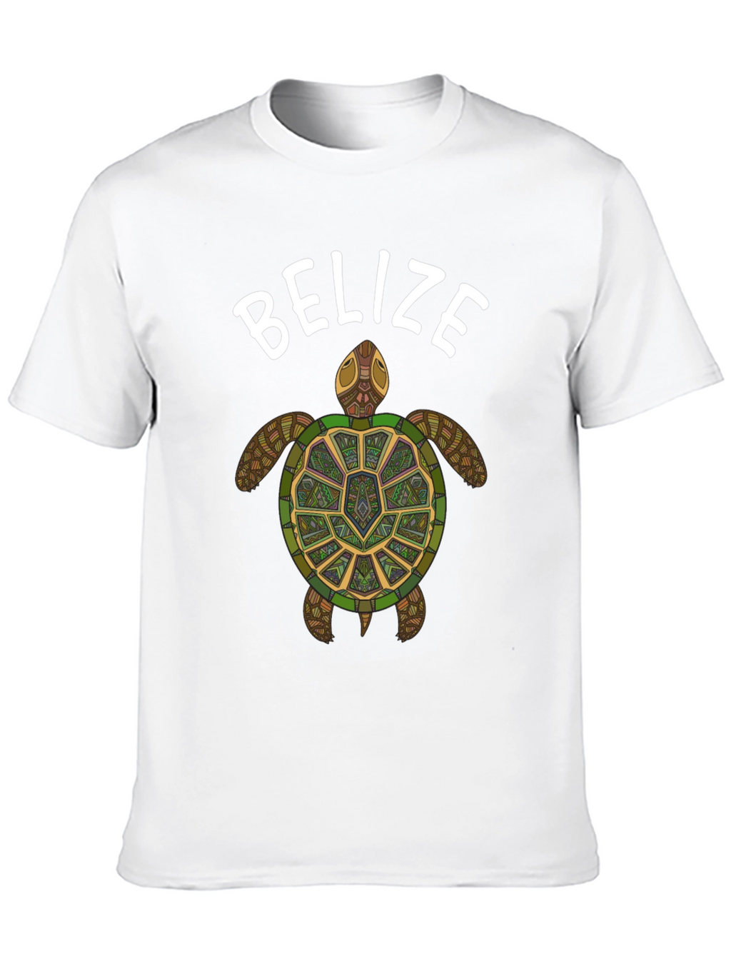 Belize Turtle Graphic Tee - Stylish Casual Wear