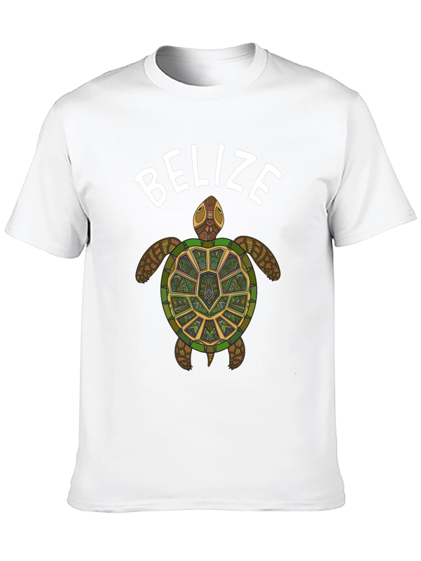 Belize Turtle Graphic Tee - Stylish Casual Wear