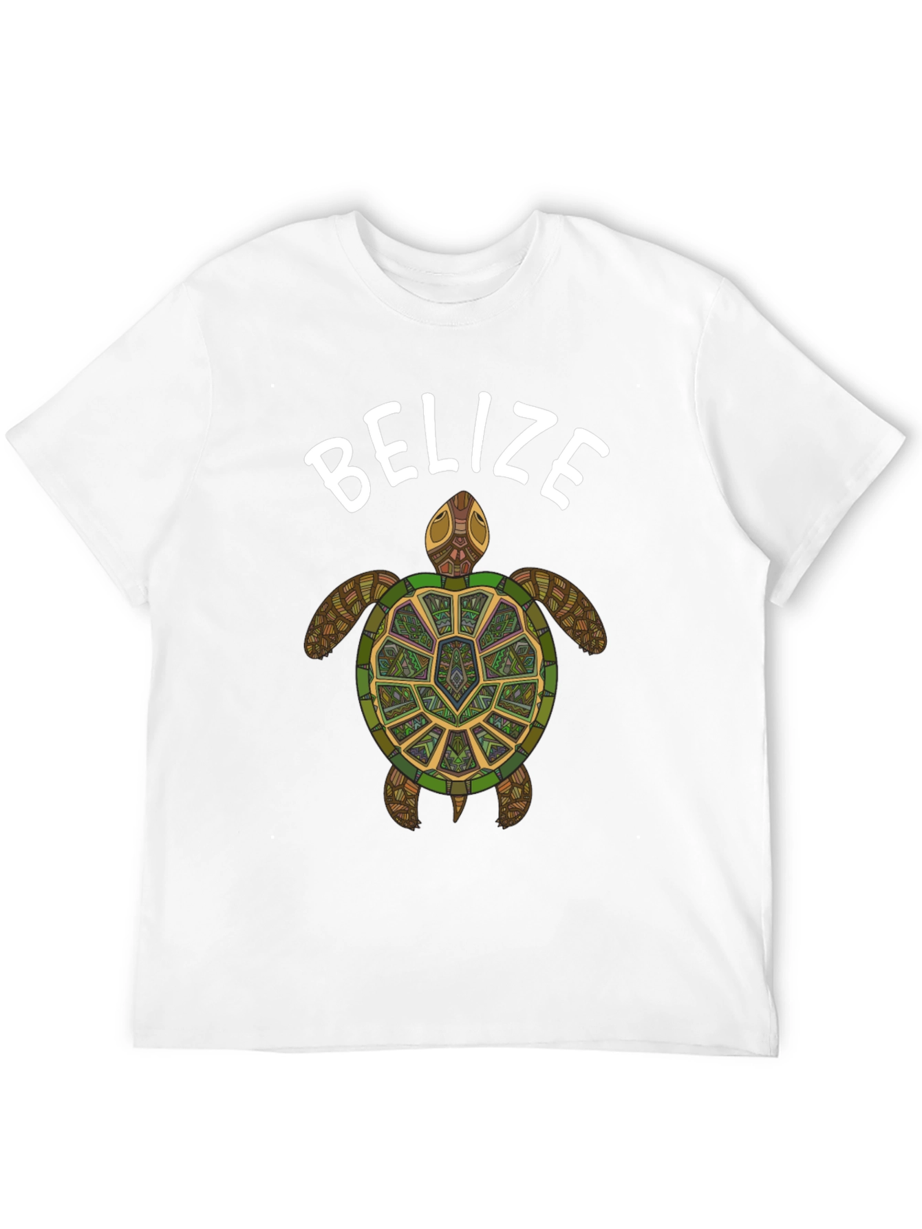 Belize Turtle Graphic Tee - Stylish Casual Wear