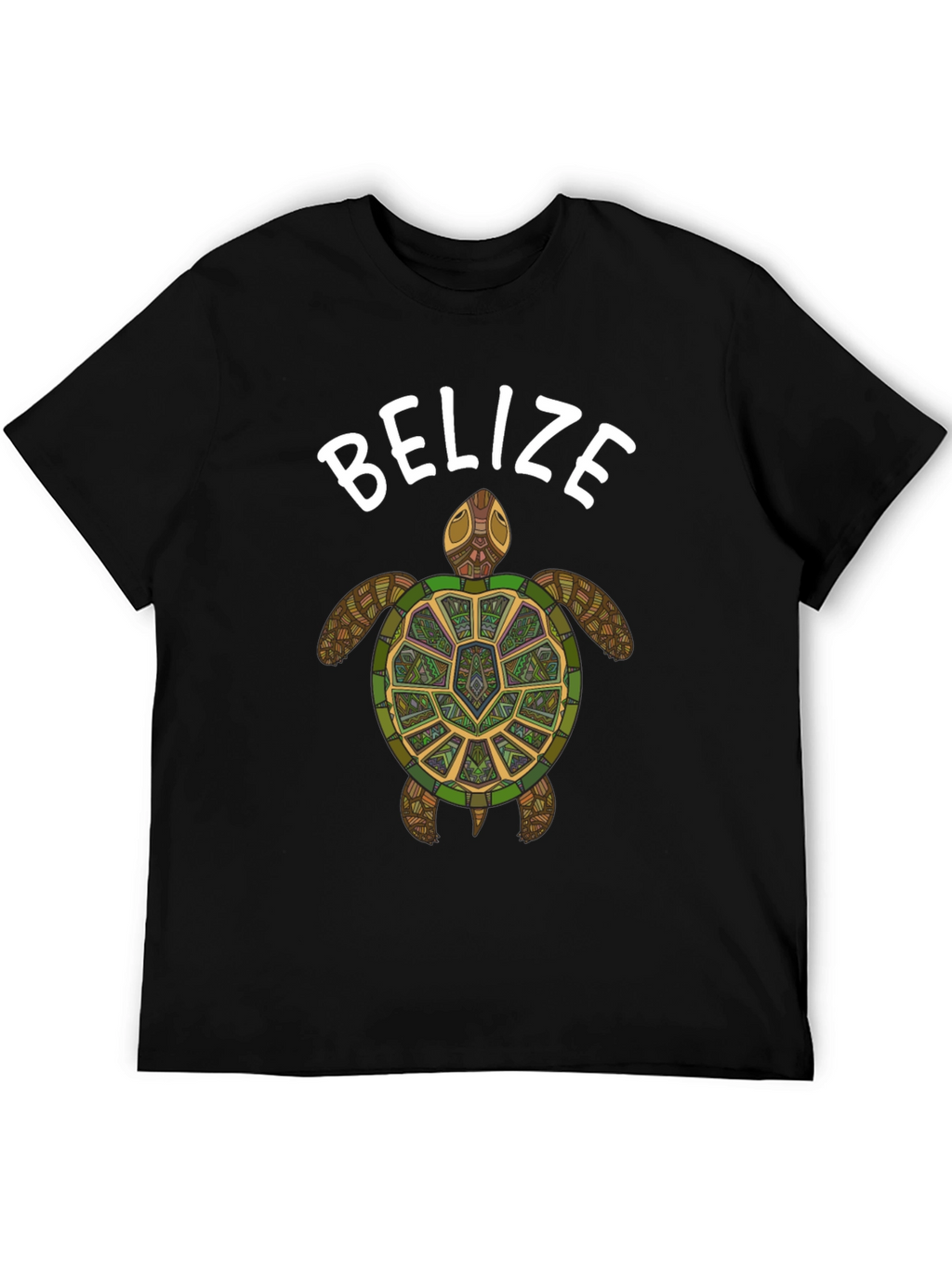 Belize Turtle Graphic Tee - Stylish Casual Wear