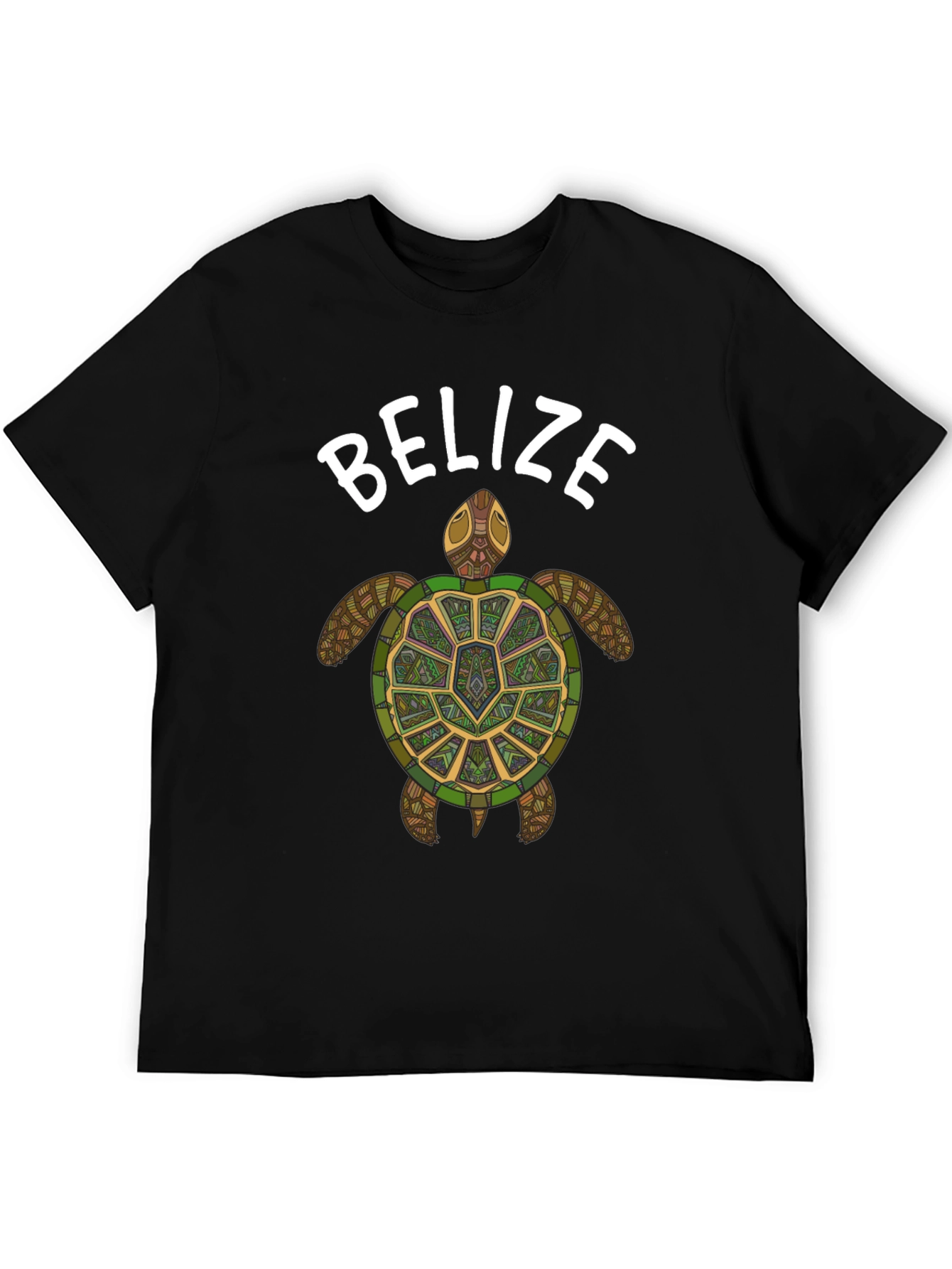 Belize Turtle Graphic Tee - Stylish Casual Wear