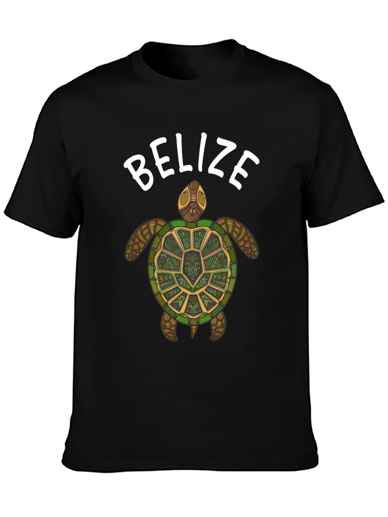 Belize Turtle Graphic Tee - Stylish Casual Wear