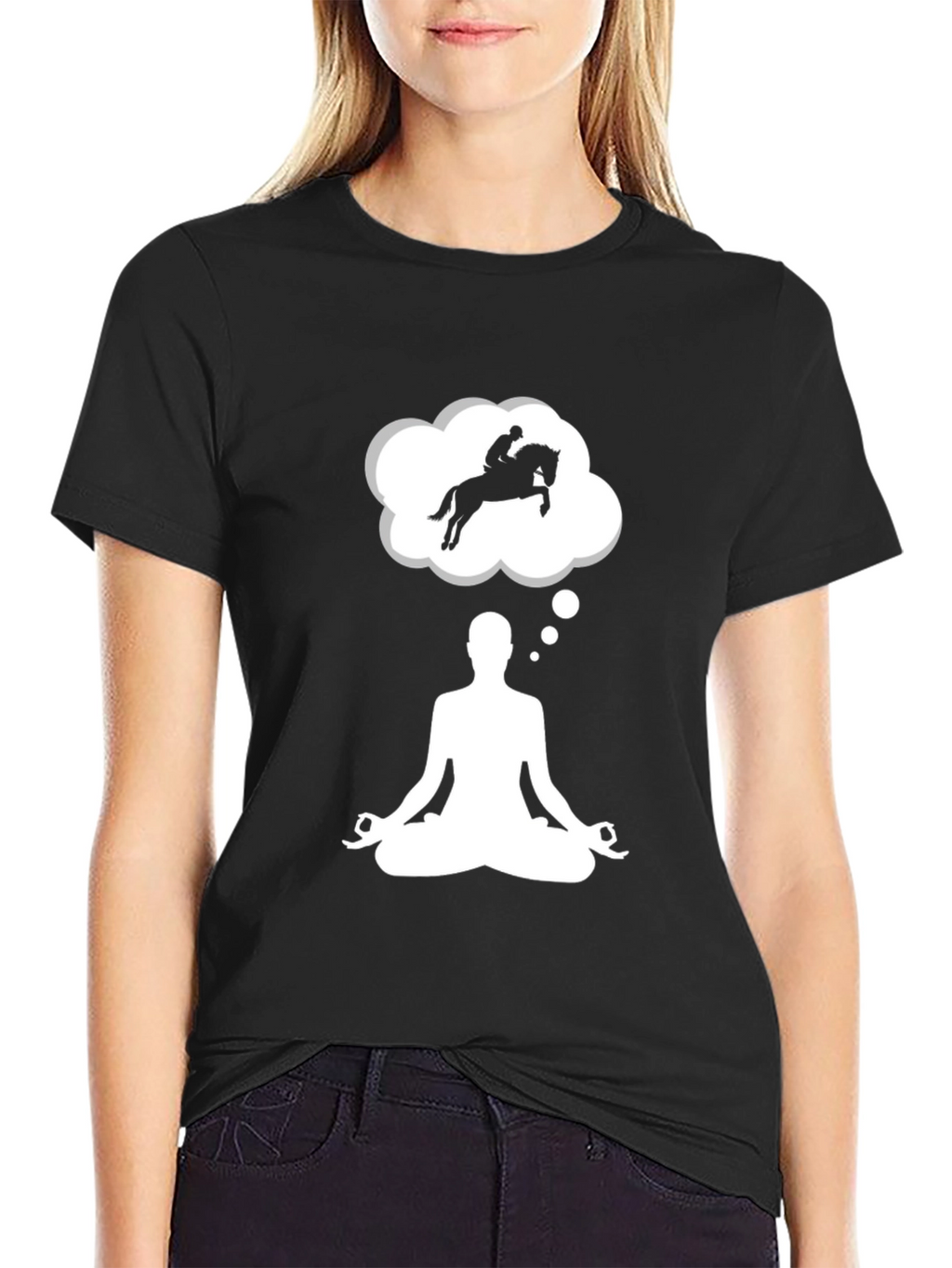 Meditating Rider T-Shirt