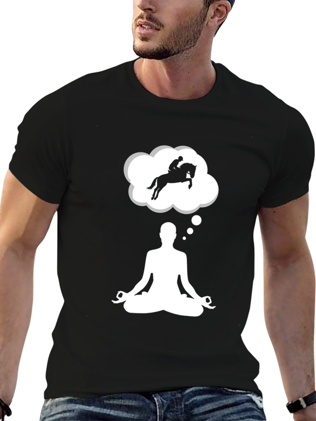 Meditating Rider T-Shirt