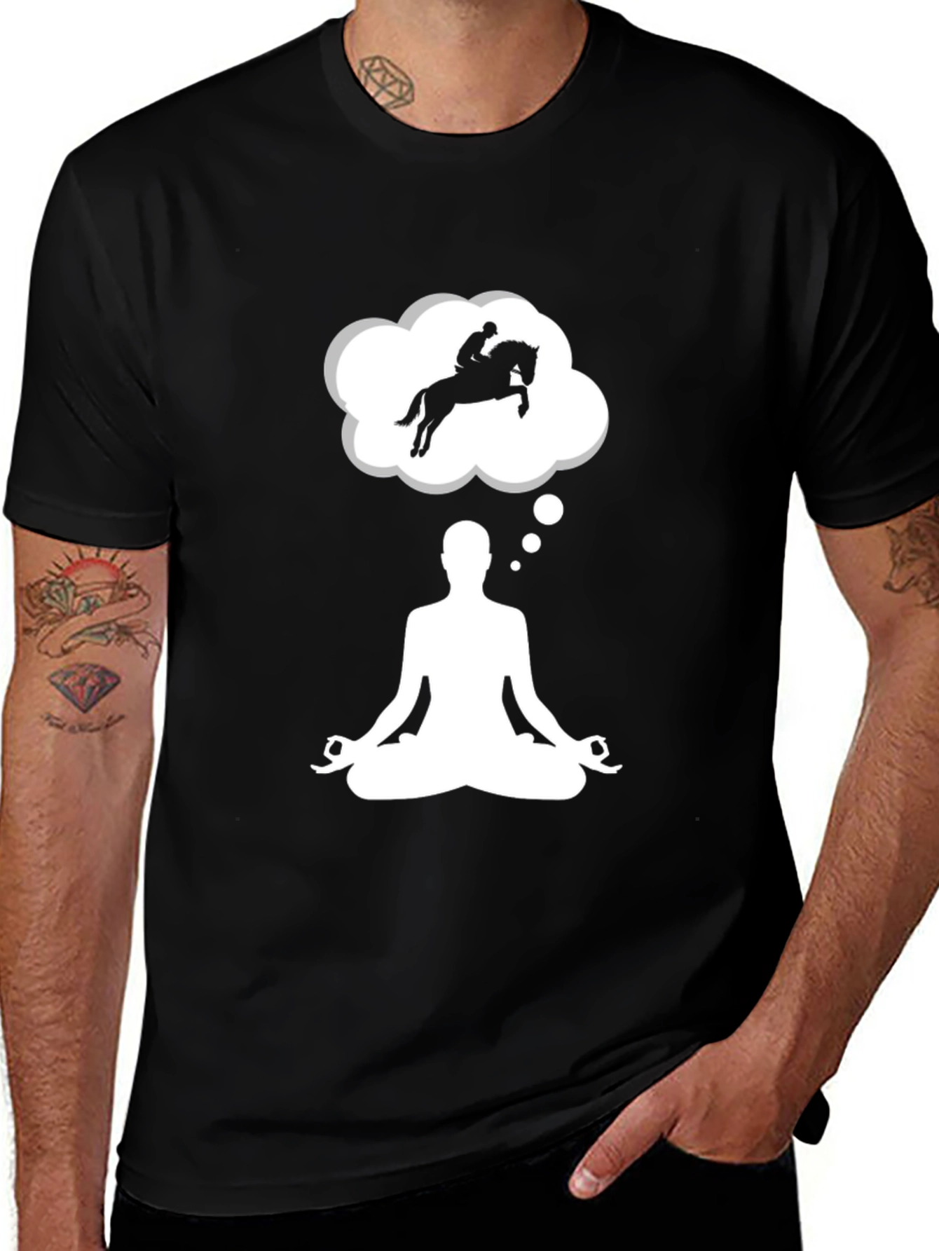 Meditating Rider T-Shirt