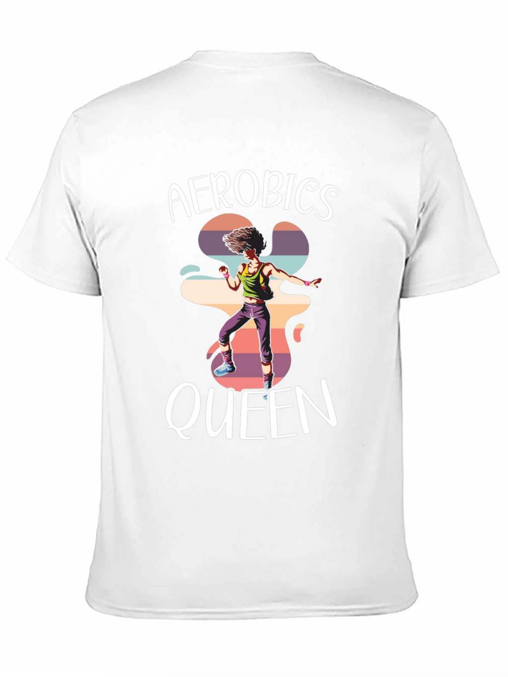 Aerobics Queen T-Shirt - Retro Style