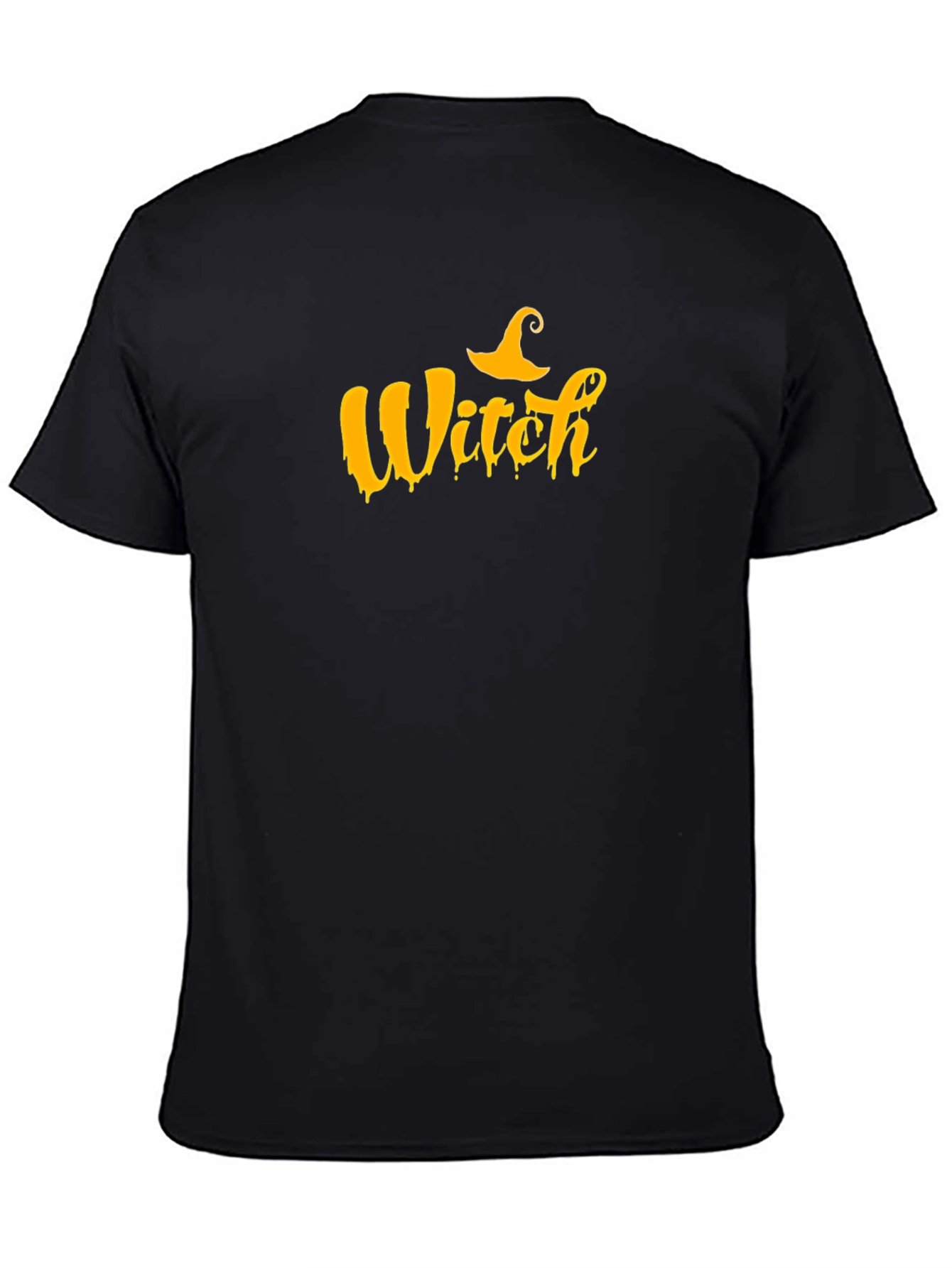 Halloween Witch T-Shirt - Black Graphic Tee