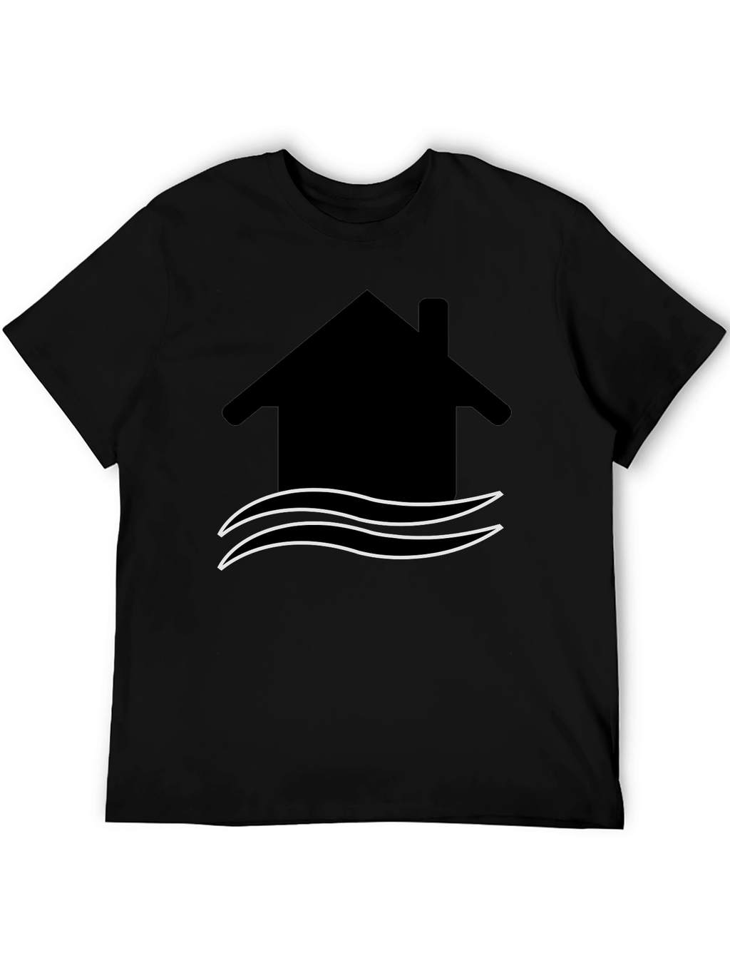 House by the Water T-Shirt - Unique Graphic Tee