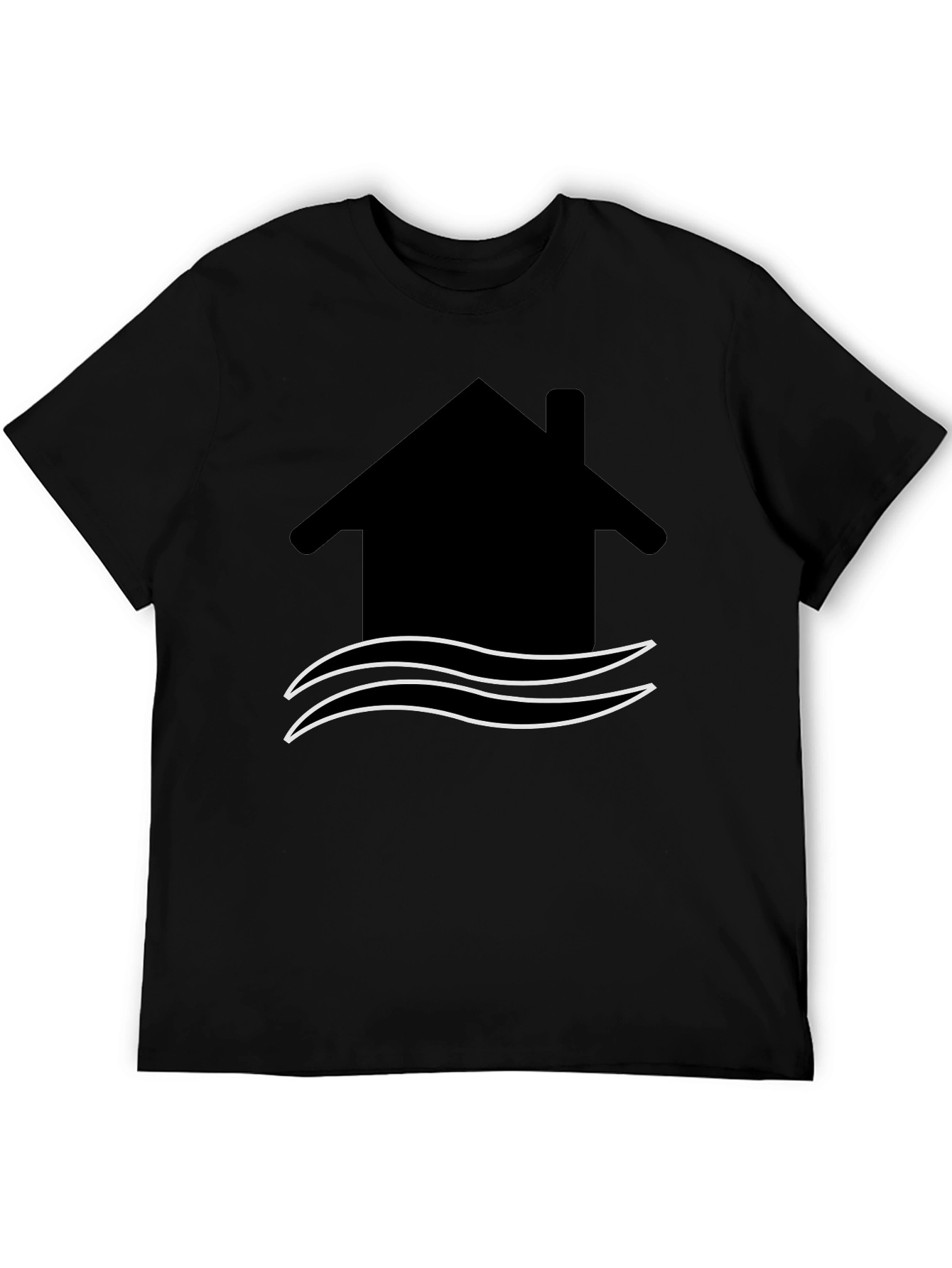 House by the Water T-Shirt - Unique Graphic Tee