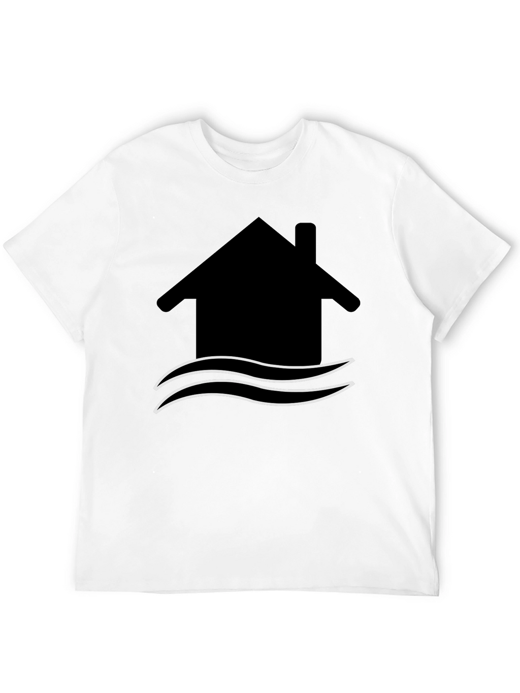 House by the Water T-Shirt - Unique Graphic Tee